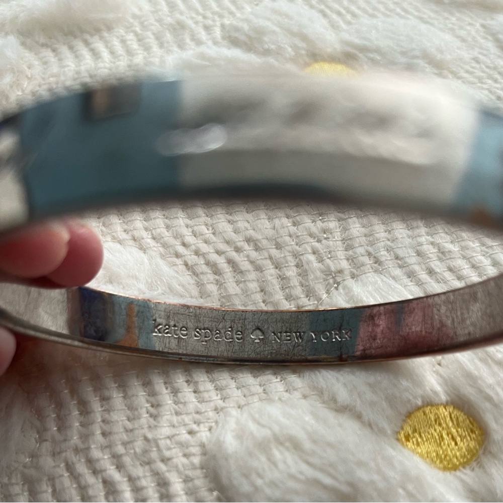 Kate Spade Shiny Silver Bangle
